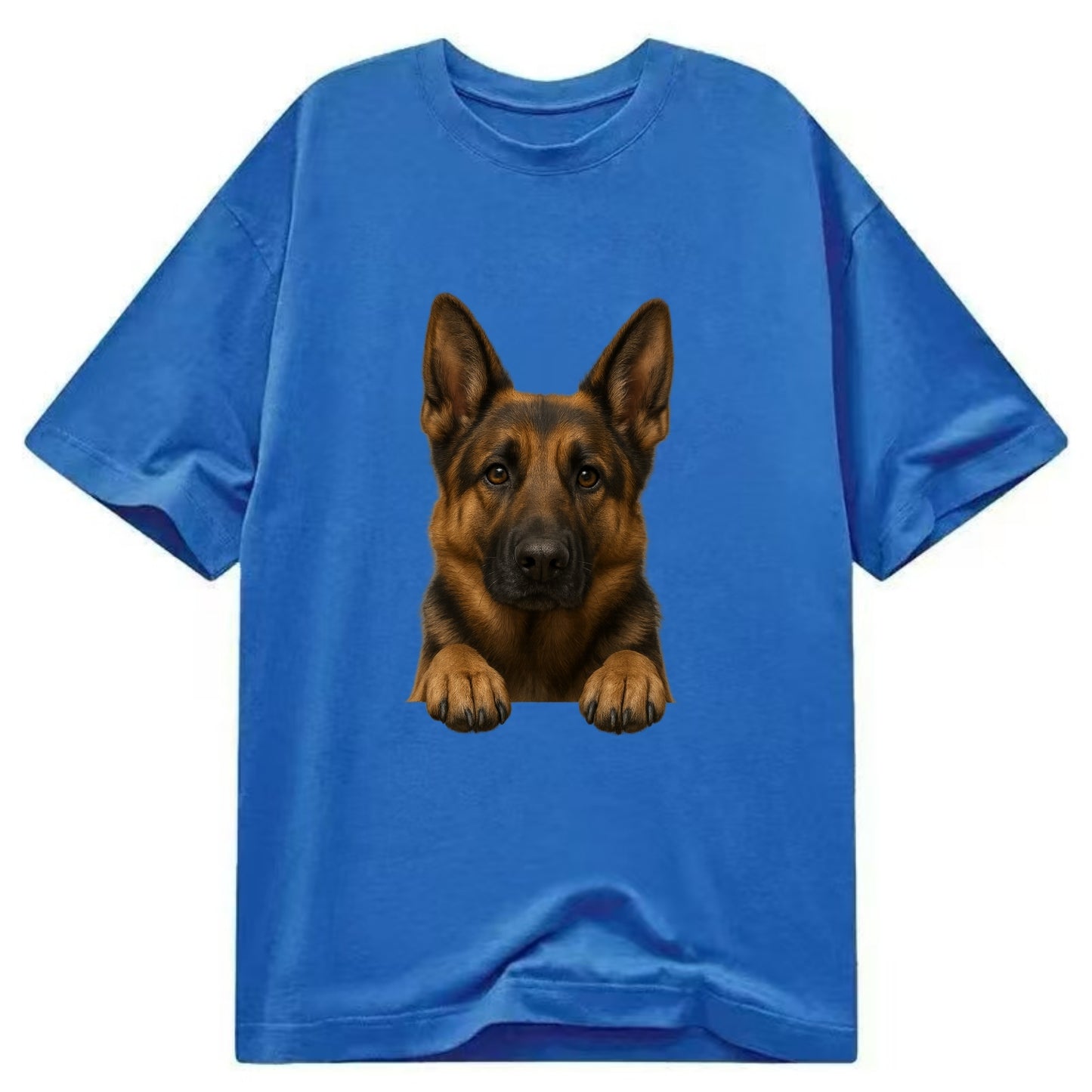 German Shepherd  - Classic T-shirt - Blue