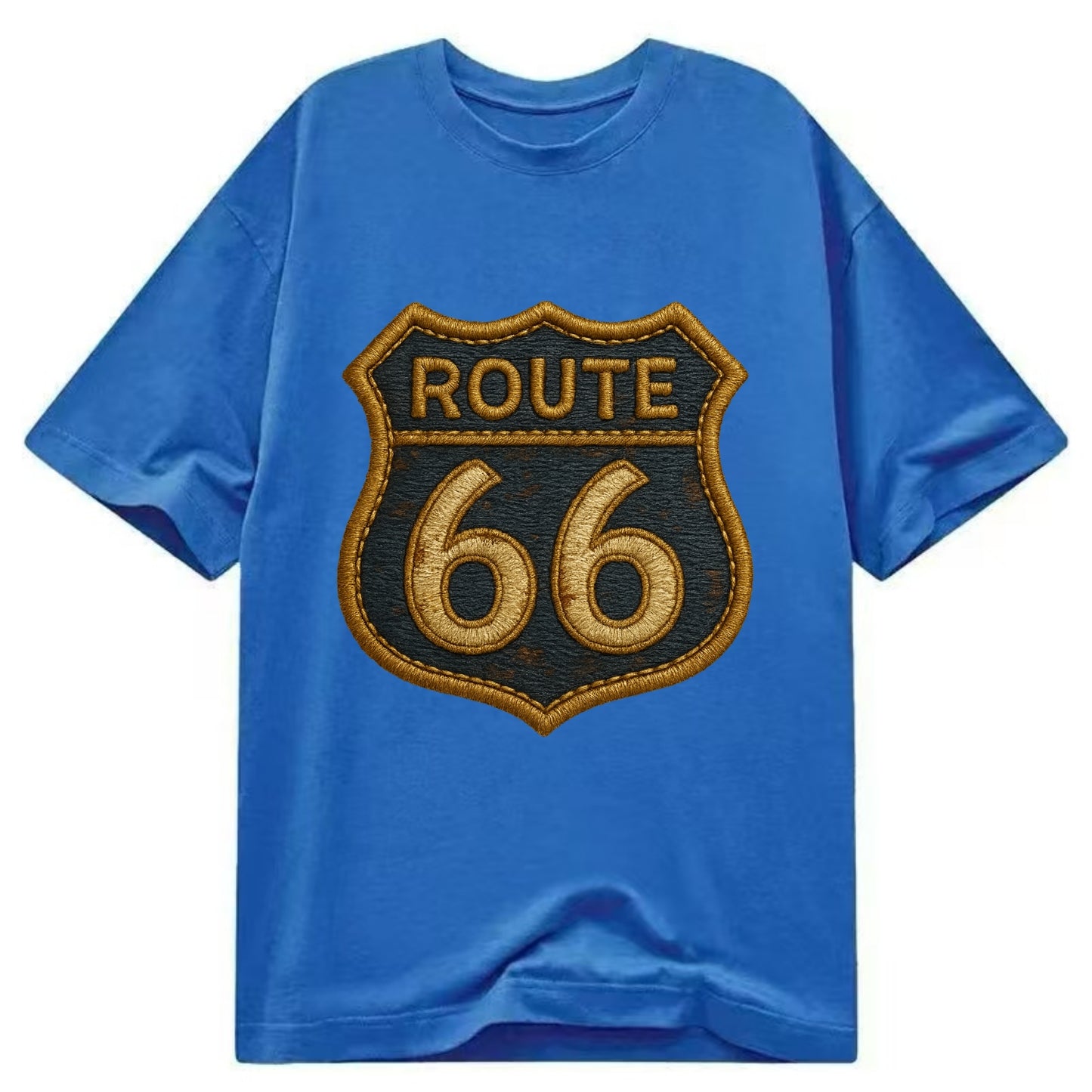 Route 66  - Classic T-shirt - Blue