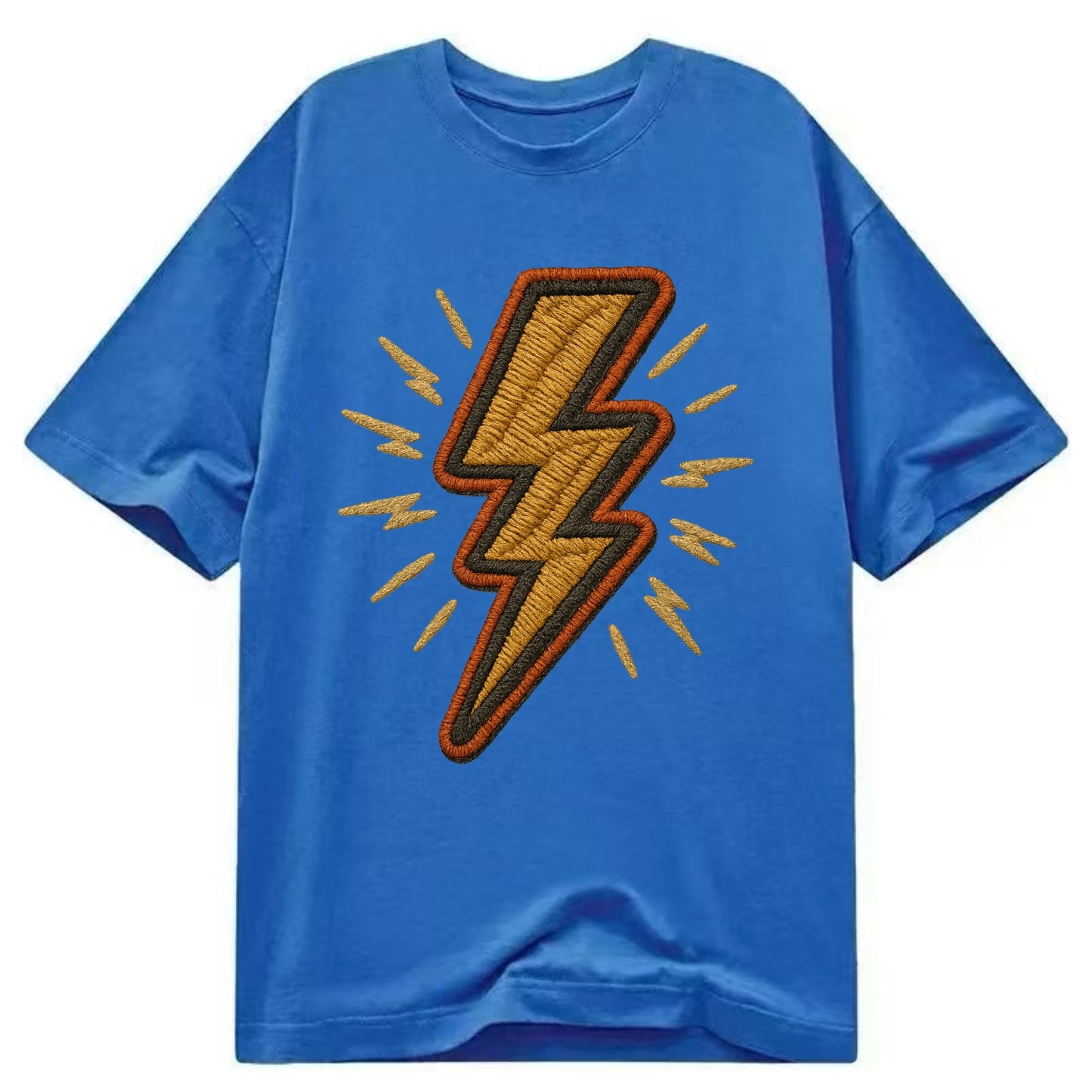 Lightning Bolt  - Classic T-shirt - Blue