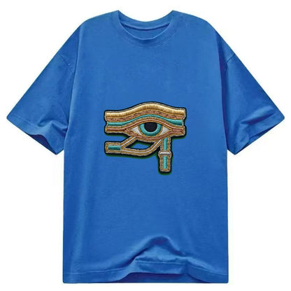 Eye of Horus - Classic T-shirt - Blue