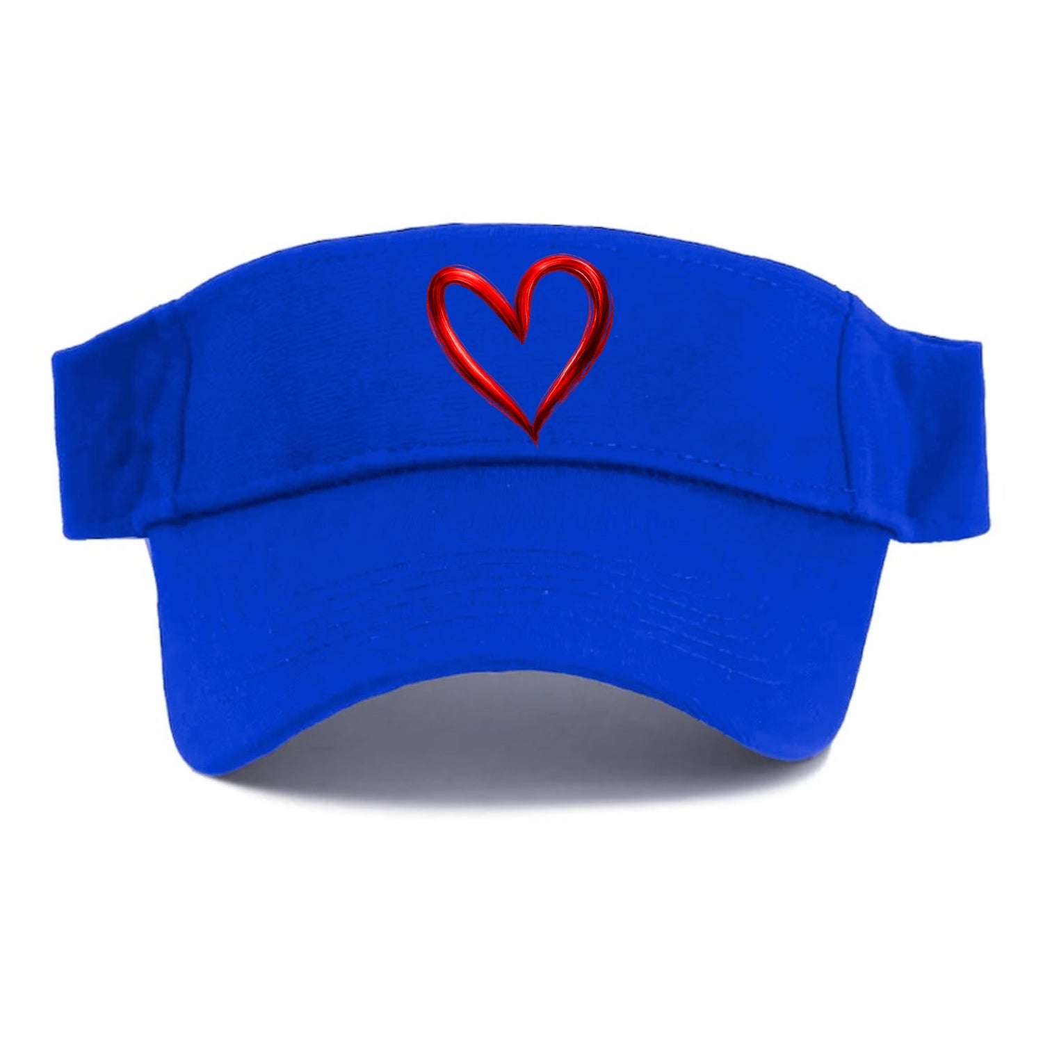 Love Heart - Visor - Blue