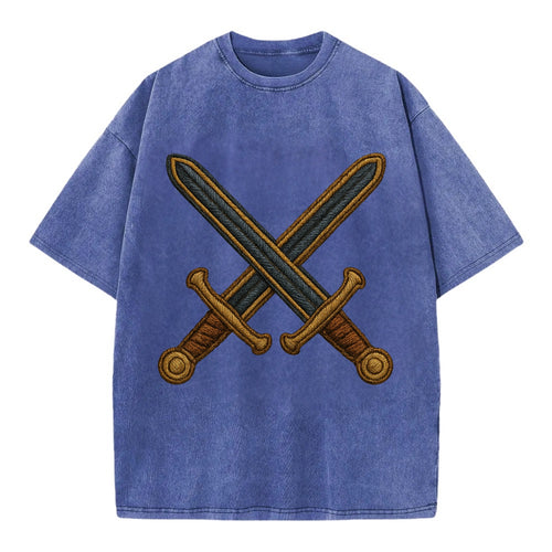 Crossed Swords  - Vintage T-shirt