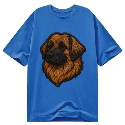Leonberger - Contemporary lion-mane desi - Classic T-shirt - Blue