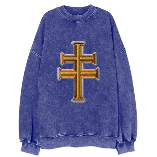 Patriarchal Cross - Vintage Sweatshirt