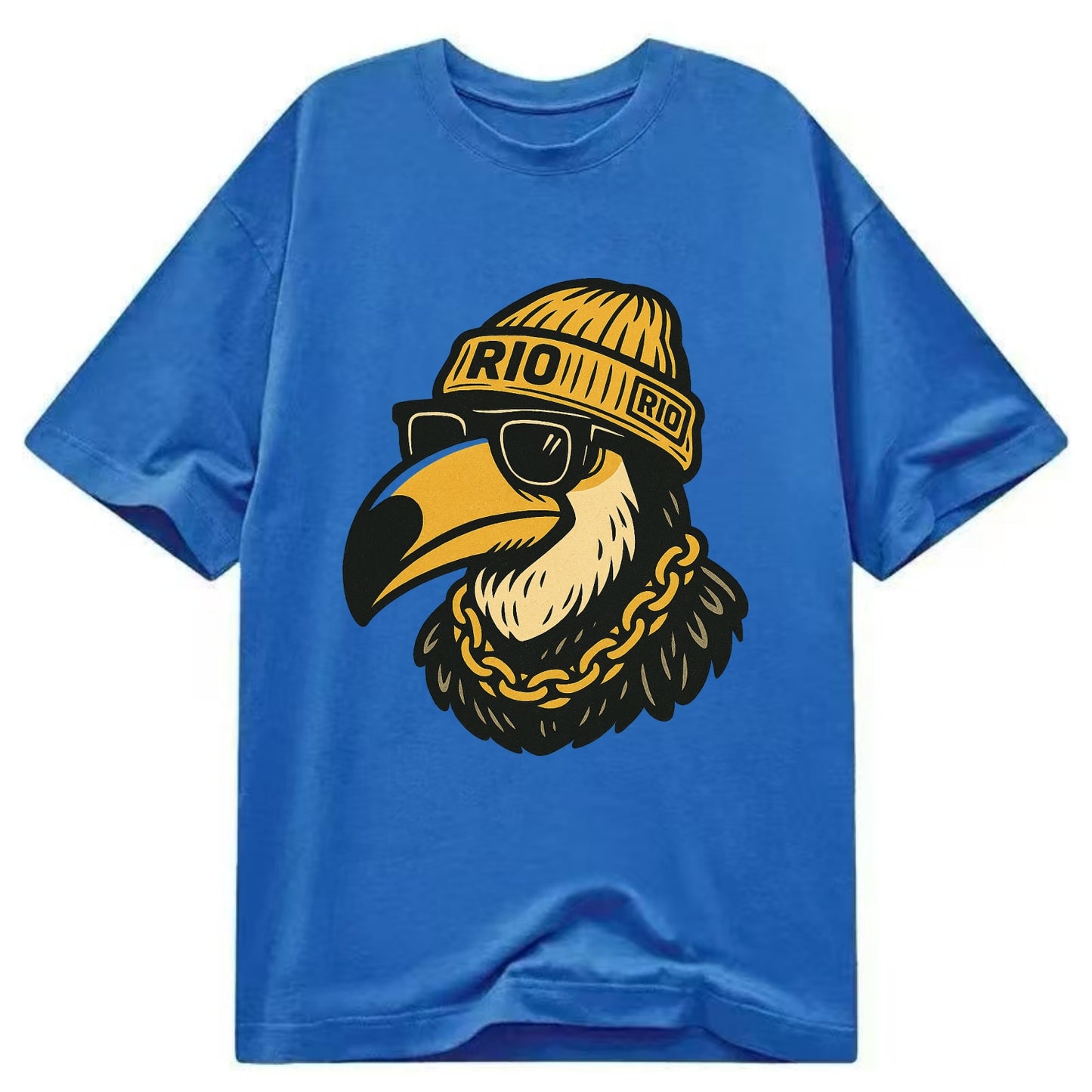 Rio Toucan - Classic T-shirt - Blue