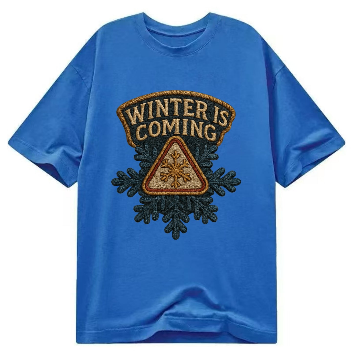 Winter Is Coming  - Classic T-shirt - Blue