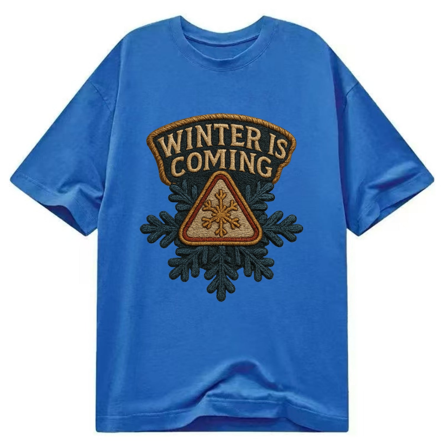 Winter Is Coming  - Classic T-shirt - Blue