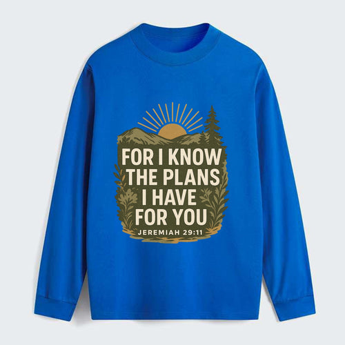 Jeremiah 29:11 Sunrise - Classic Long Sleeve Shirt