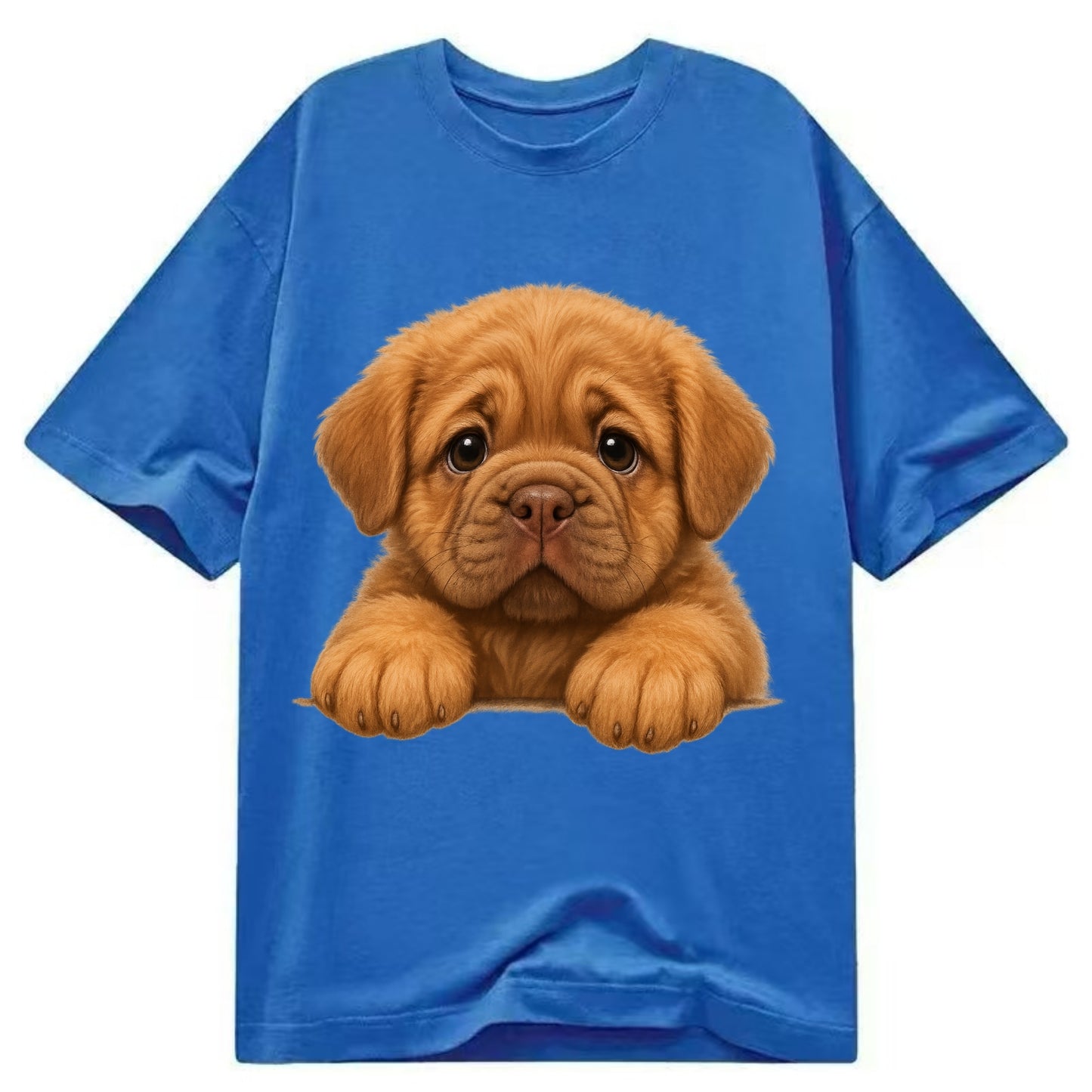 Neapolitan Mastiff  - Classic T-shirt - Blue