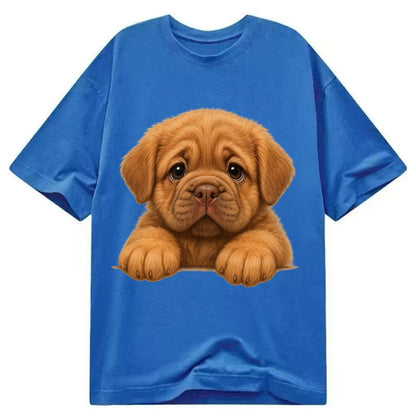 Neapolitan Mastiff  - Classic T-shirt - Blue