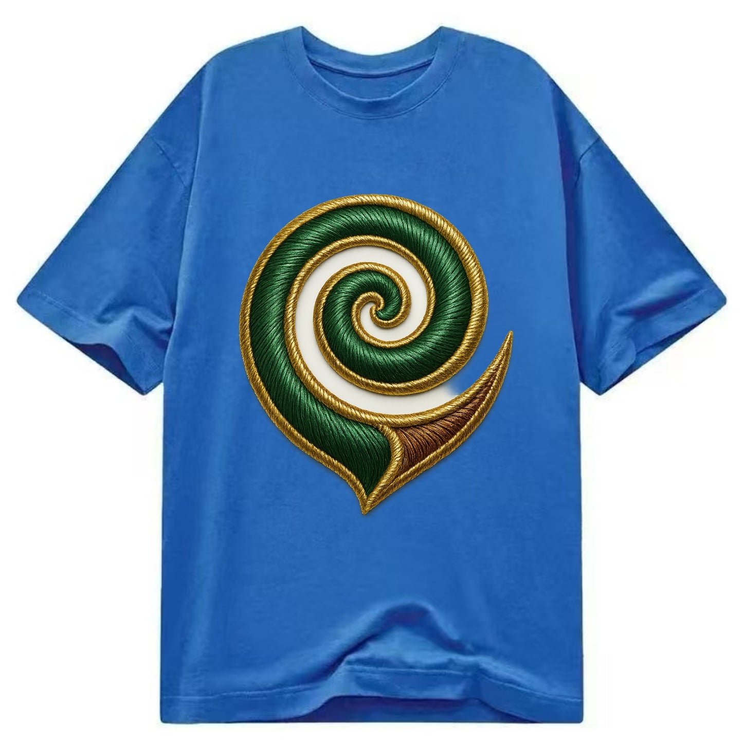Maori Koru  - Classic T-shirt - Blue