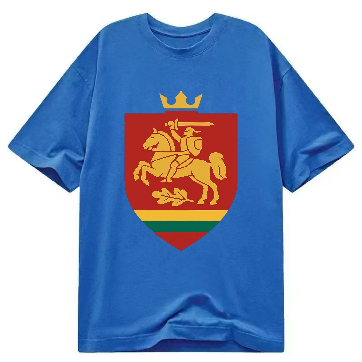 Lithuania Royal Logo  - Classic T-shirt - Blue