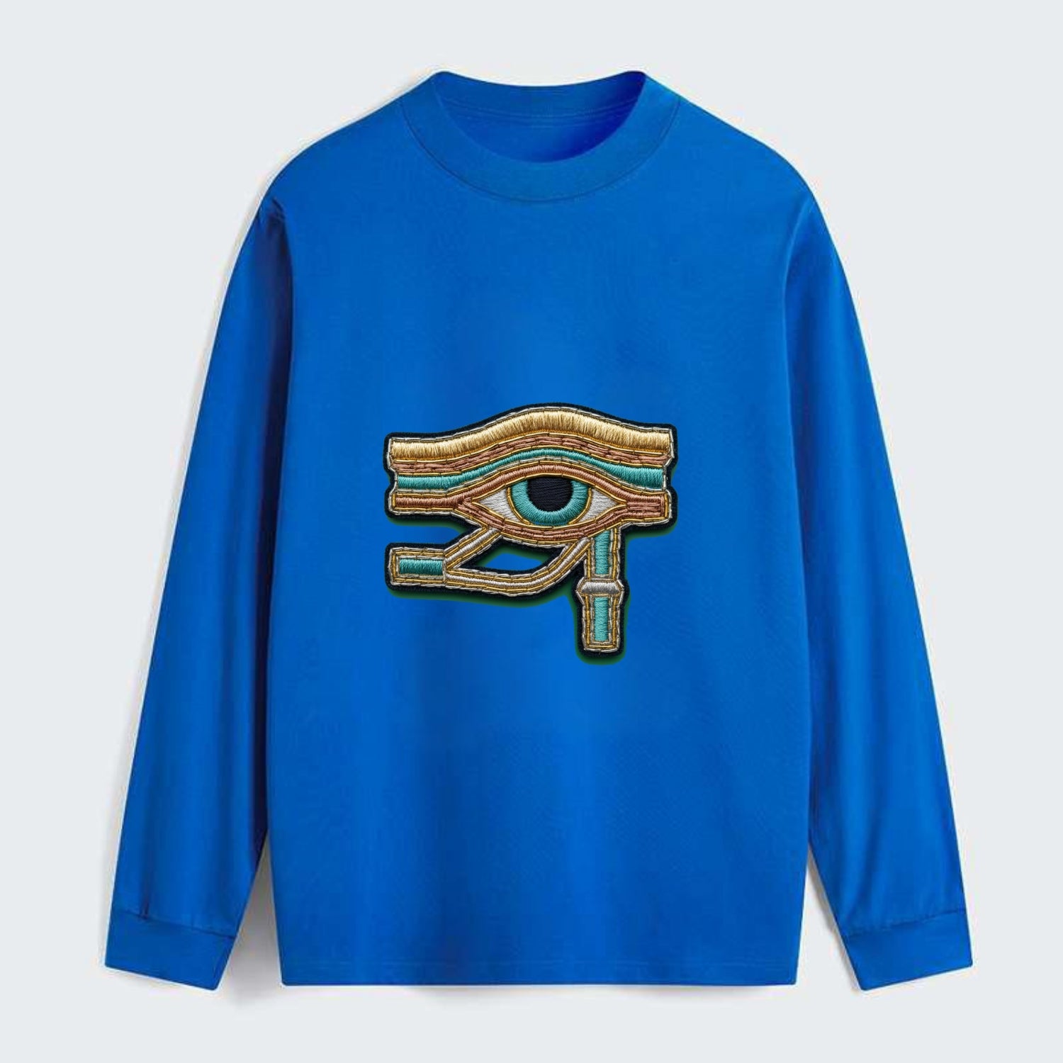 Eye of Horus - Classic Long Sleeve Shirt - Blue