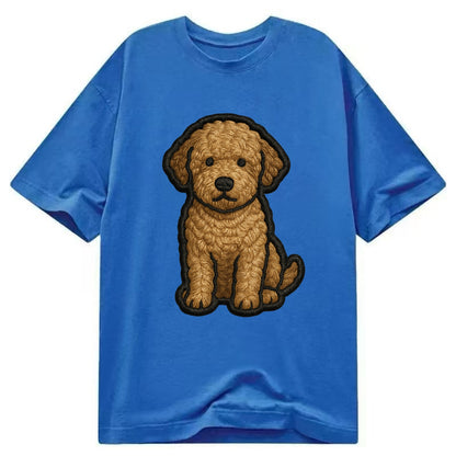 Lagotto Romagnolo - Modern truffle hunte - Classic T-shirt - Blue