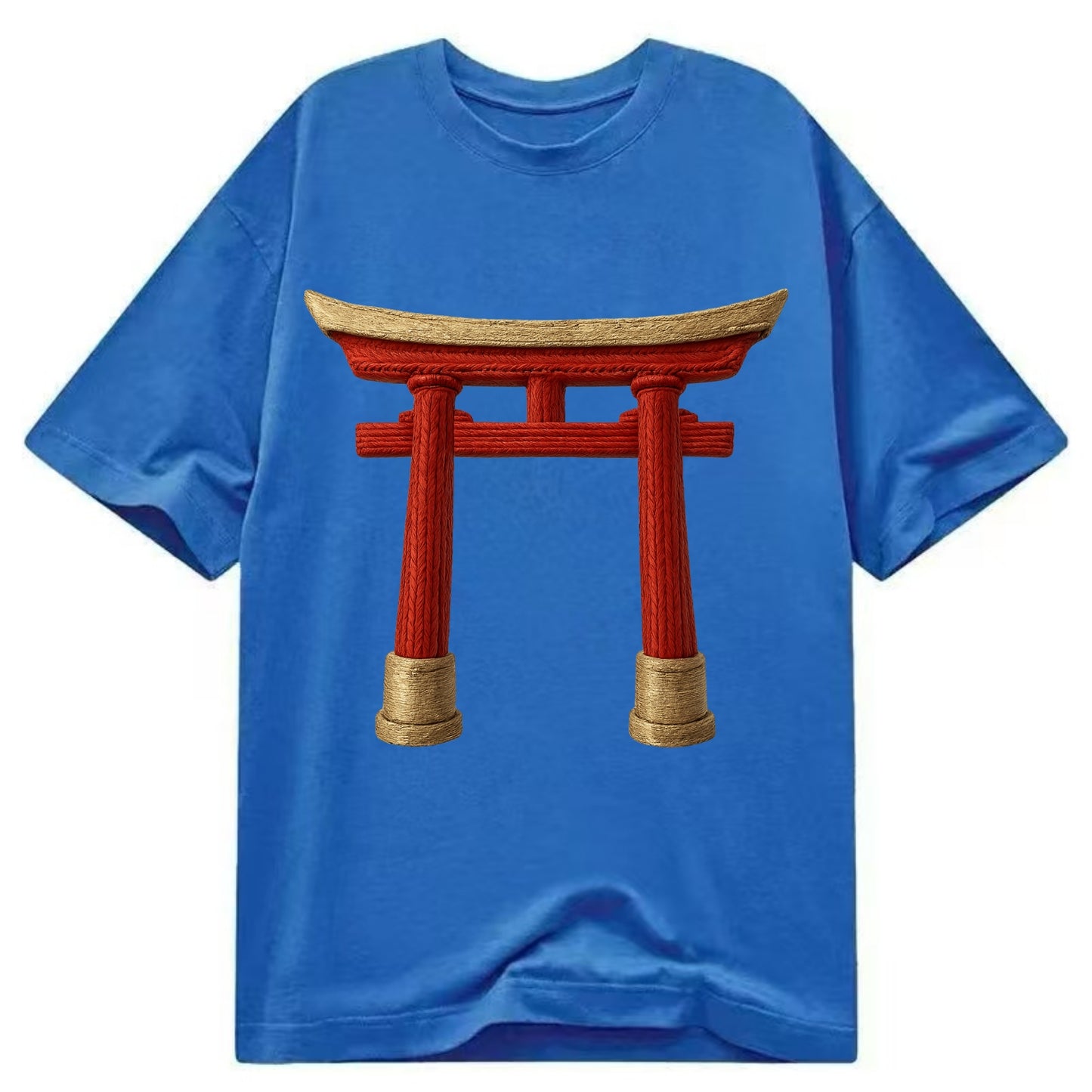 Japanese Torii Gate  - Classic T-shirt - Blue