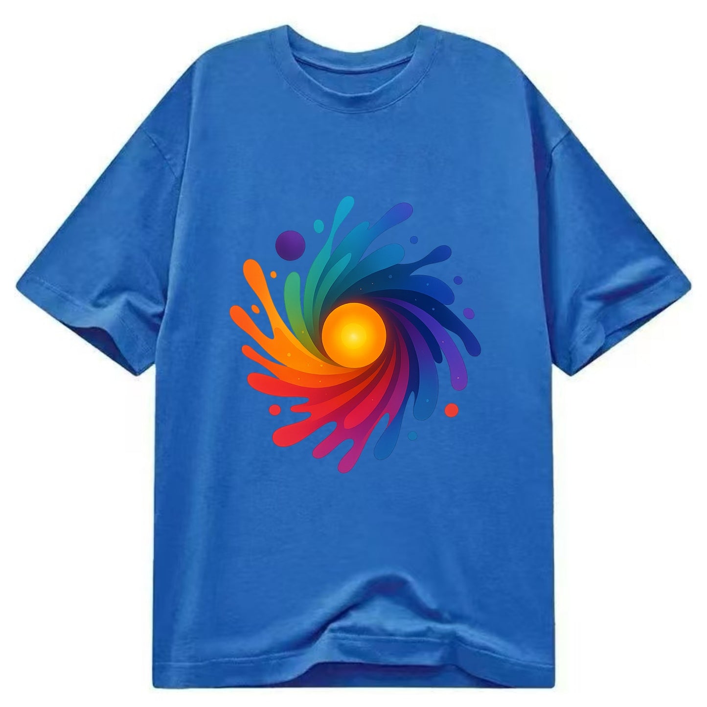 Big Bang Palette - Explosion of paint co - Classic T-shirt - Blue