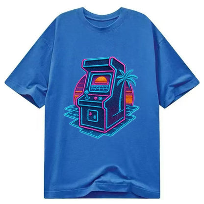 Arcade Machine - Classic T-shirt - Blue