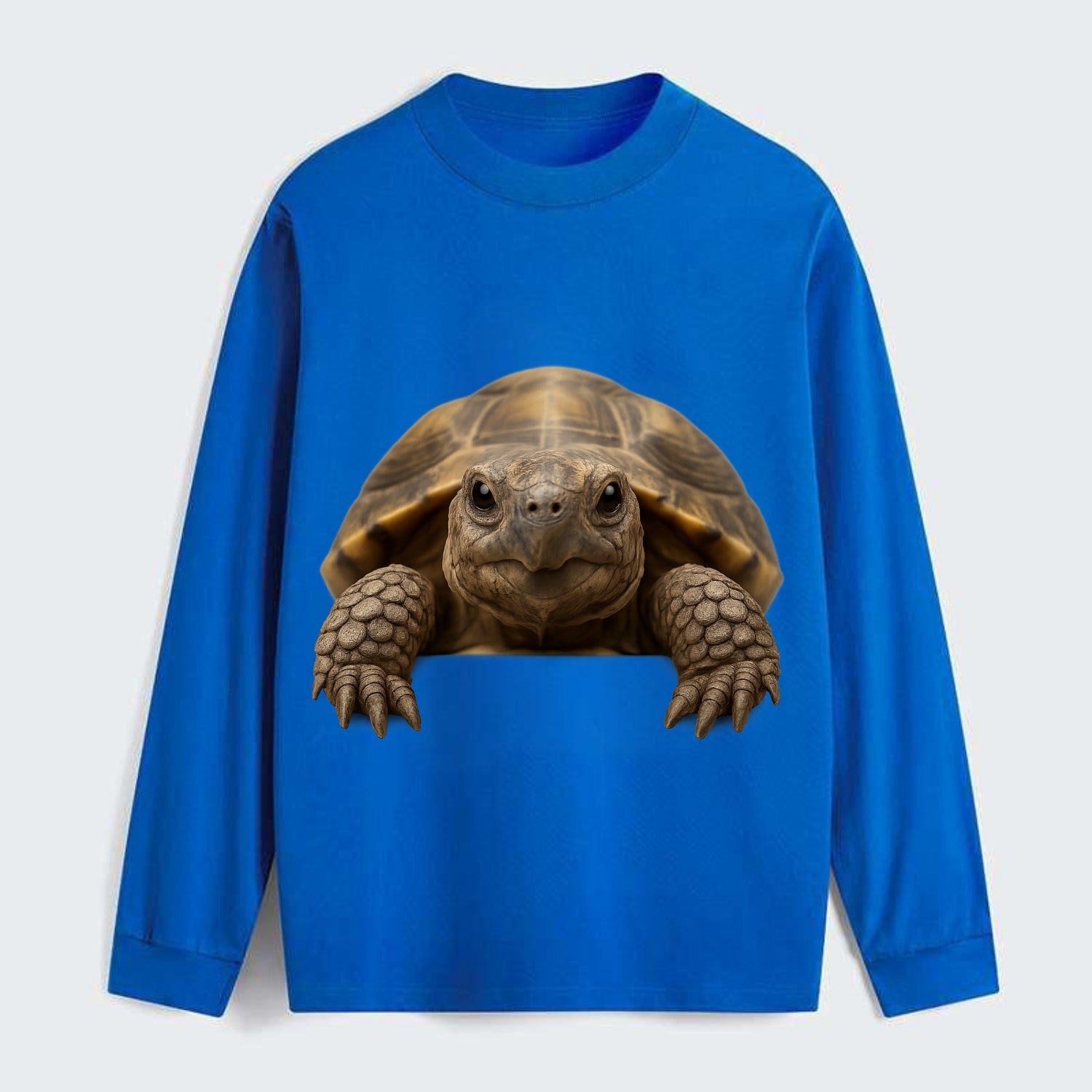 Tortoise  - Classic Long Sleeve Shirt - Blue