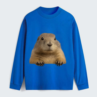Prairie Dog  - Classic Long Sleeve Shirt - Blue