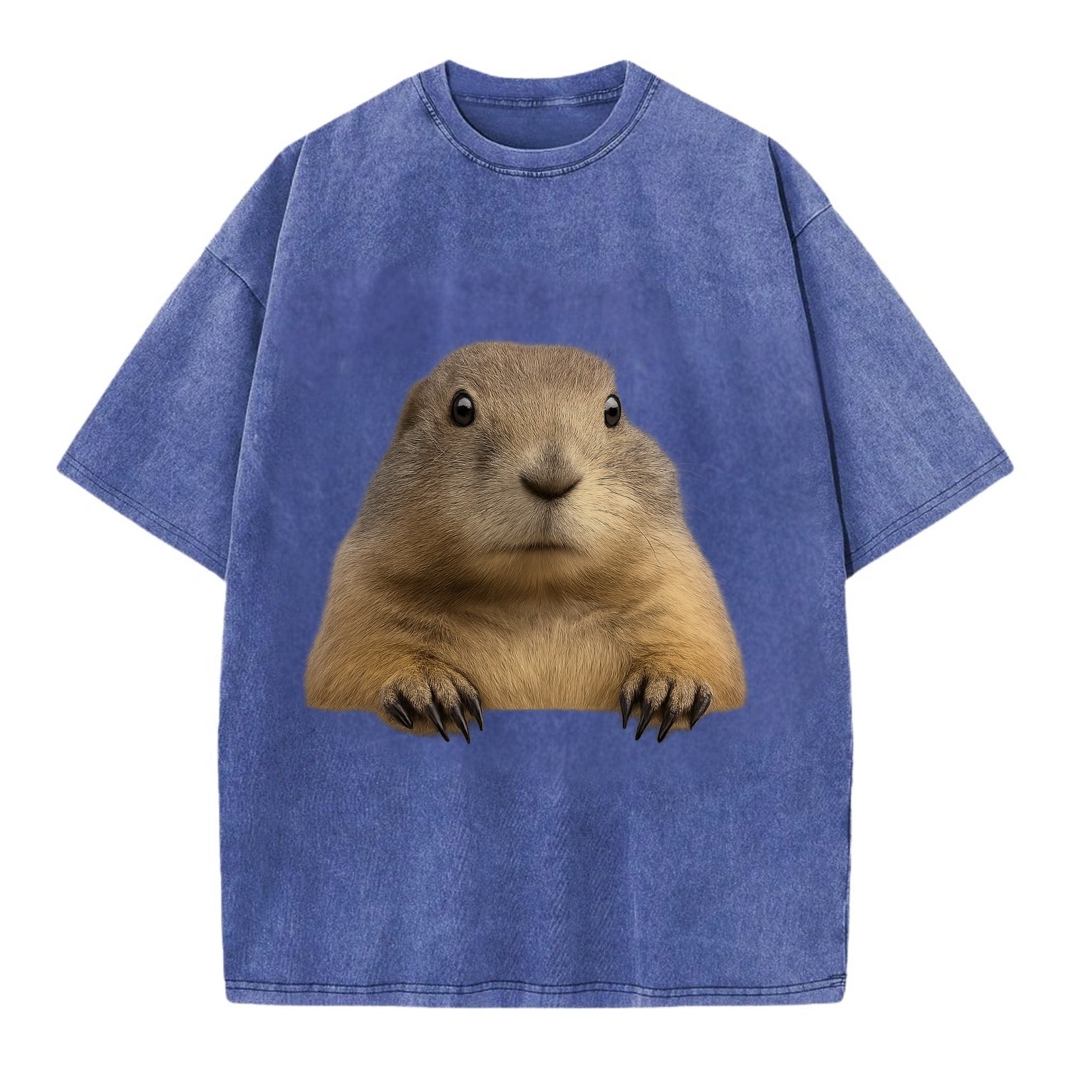 Prairie Dog  - Vintage T-shirt - Blue