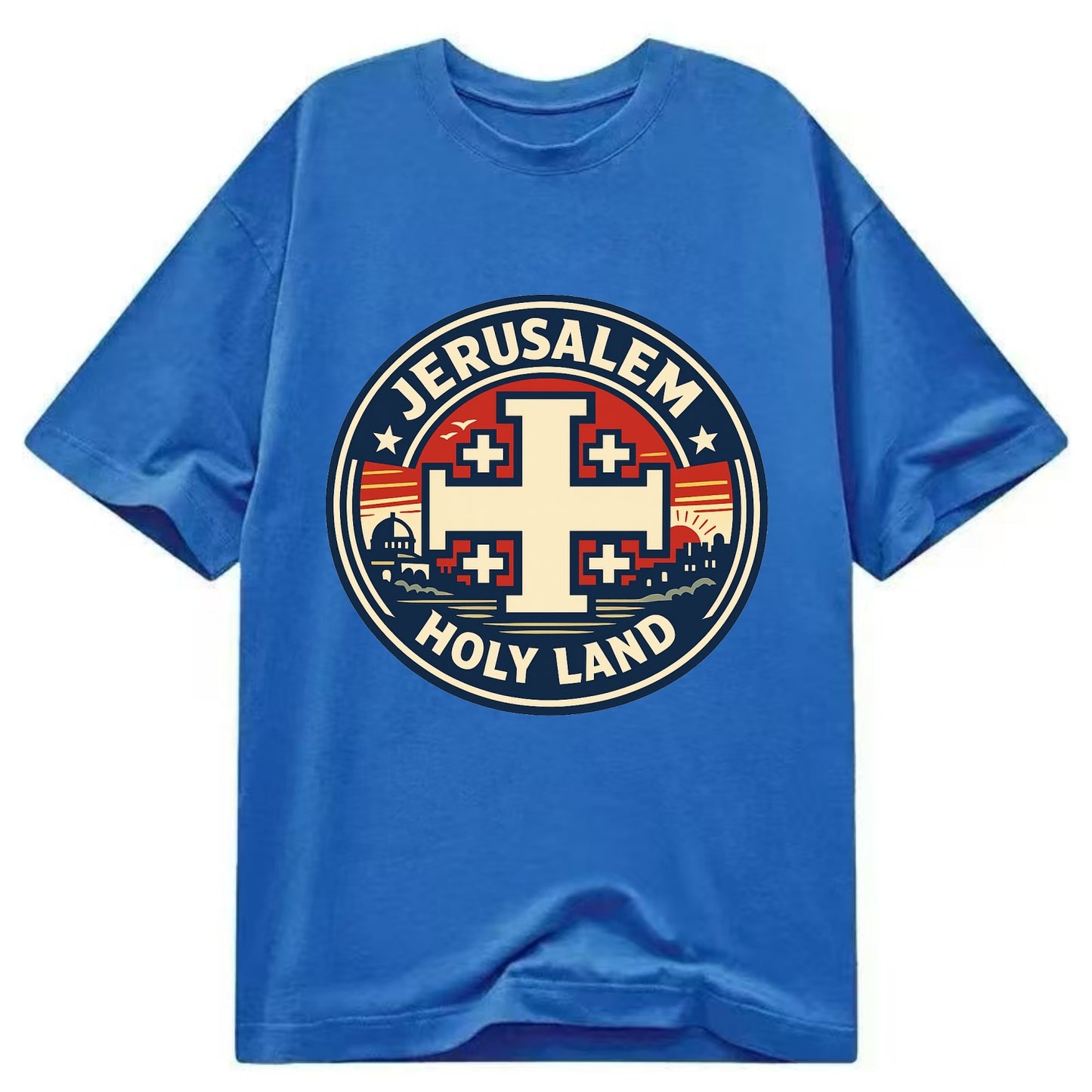 Heritage of the Cross - Classic T-shirt - Blue