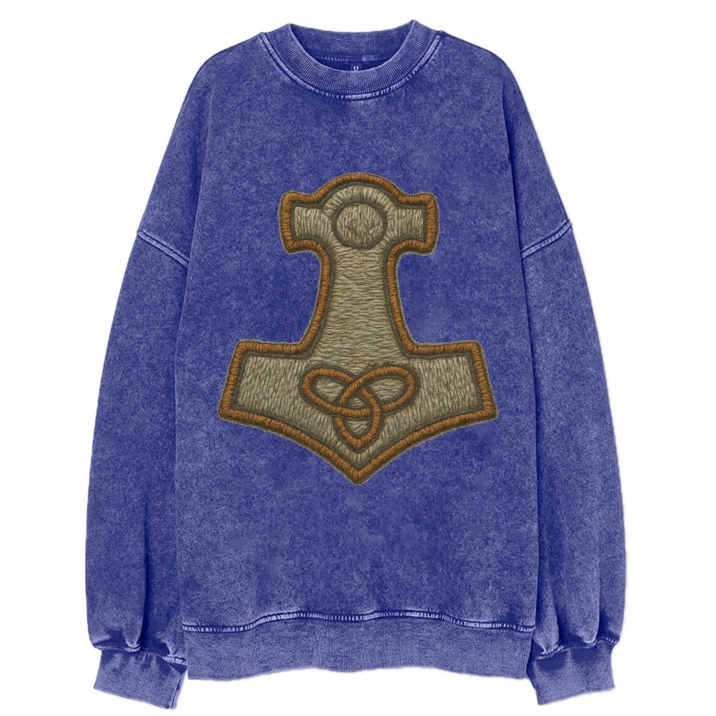 Mjolnir - Vintage Sweatshirt - Blue