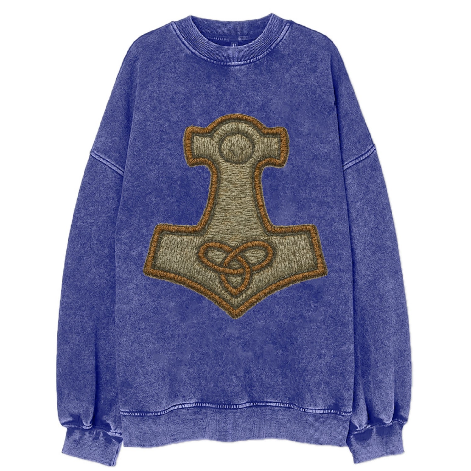 Mjolnir - Vintage Sweatshirt - Blue