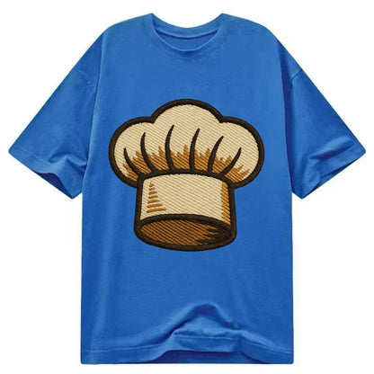 Chef Hat  - Classic T-shirt - Blue