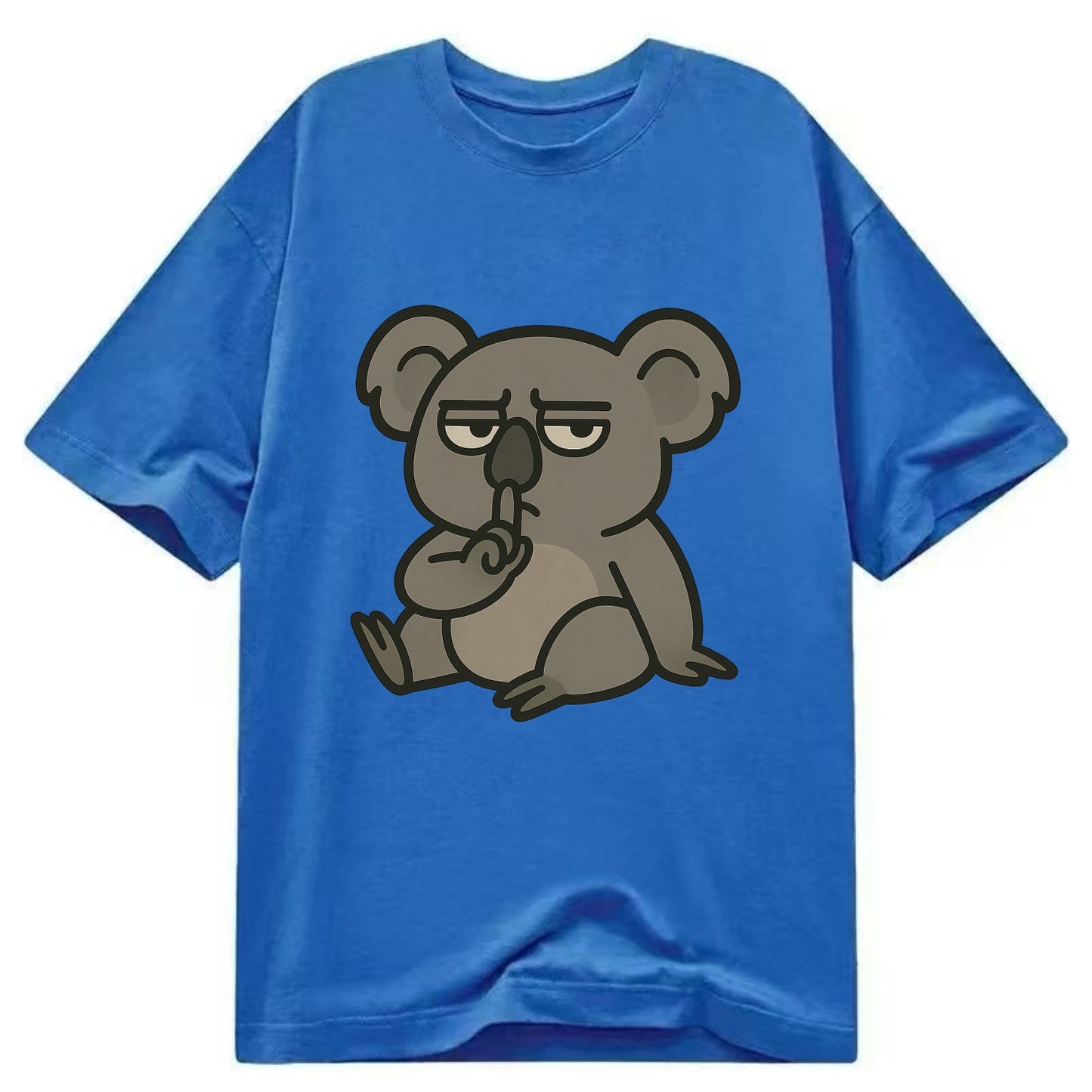 The Koala Judging - Classic T-shirt - Blue