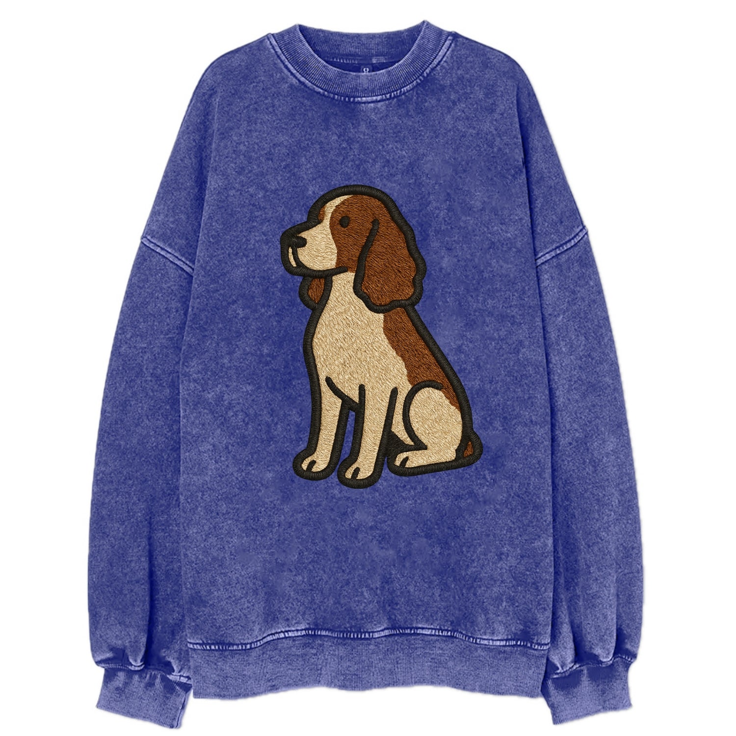 English Springer Spaniel - Modern spanie - Vintage Sweatshirt - Blue