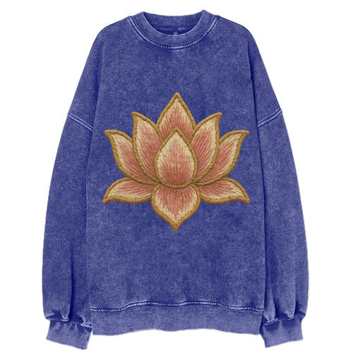 Lotus Flower - Vintage Sweatshirt