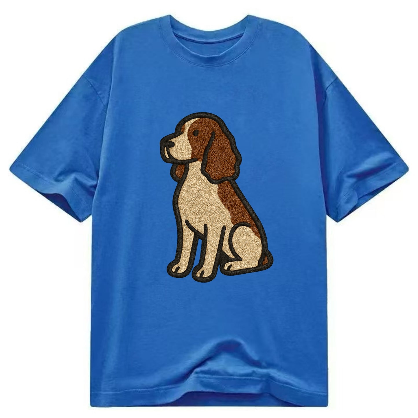 English Springer Spaniel - Modern spanie - Classic T-shirt - Blue