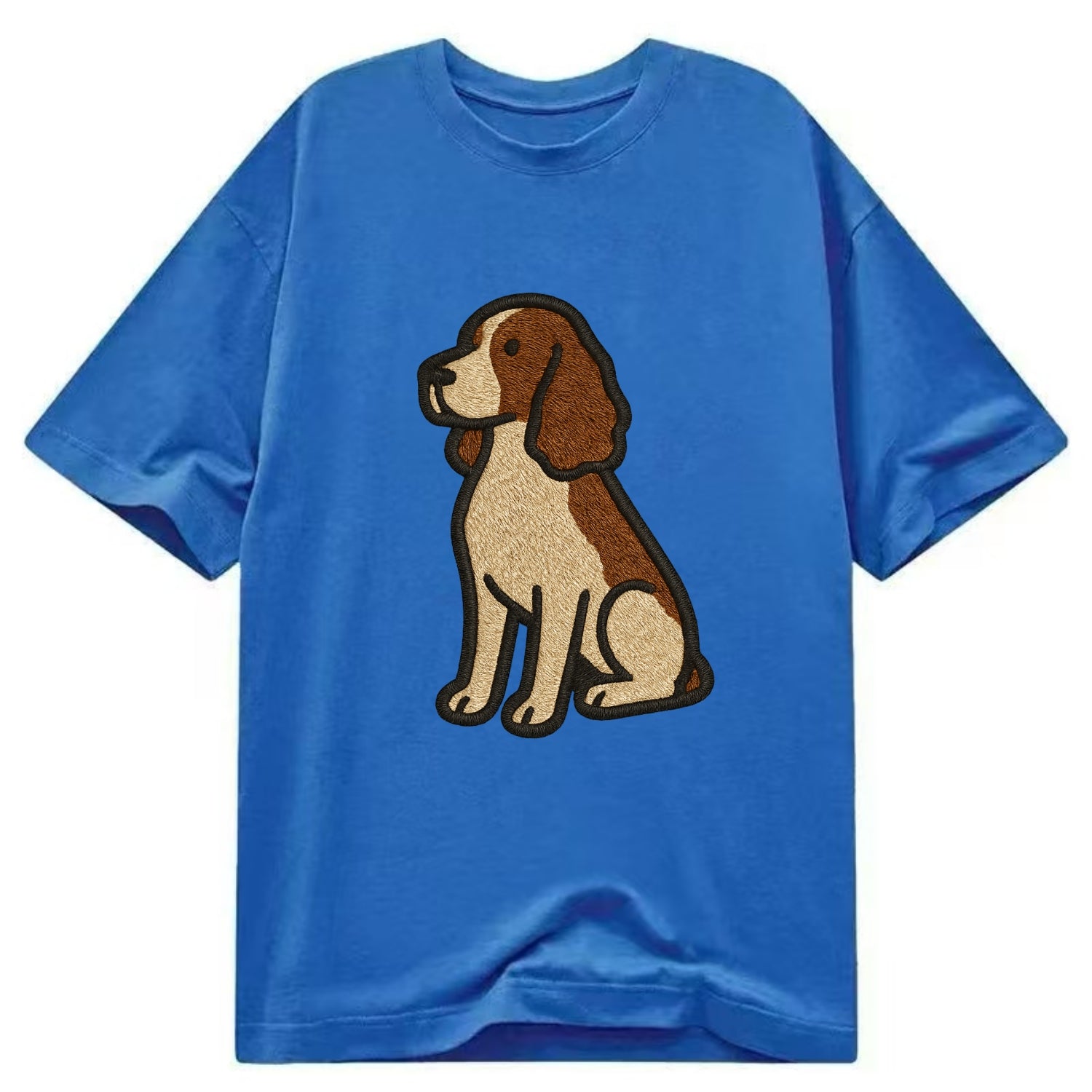 English Springer Spaniel - Modern spanie - Classic T-shirt - Blue