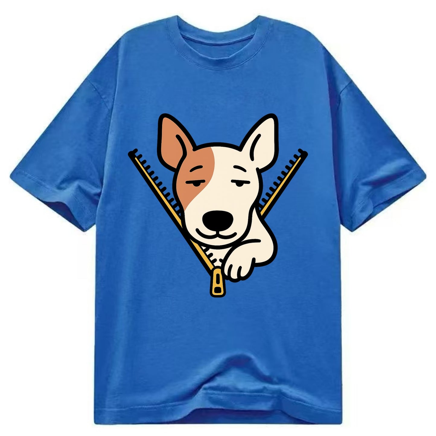 Bull Terrier - Classic T-shirt - Blue