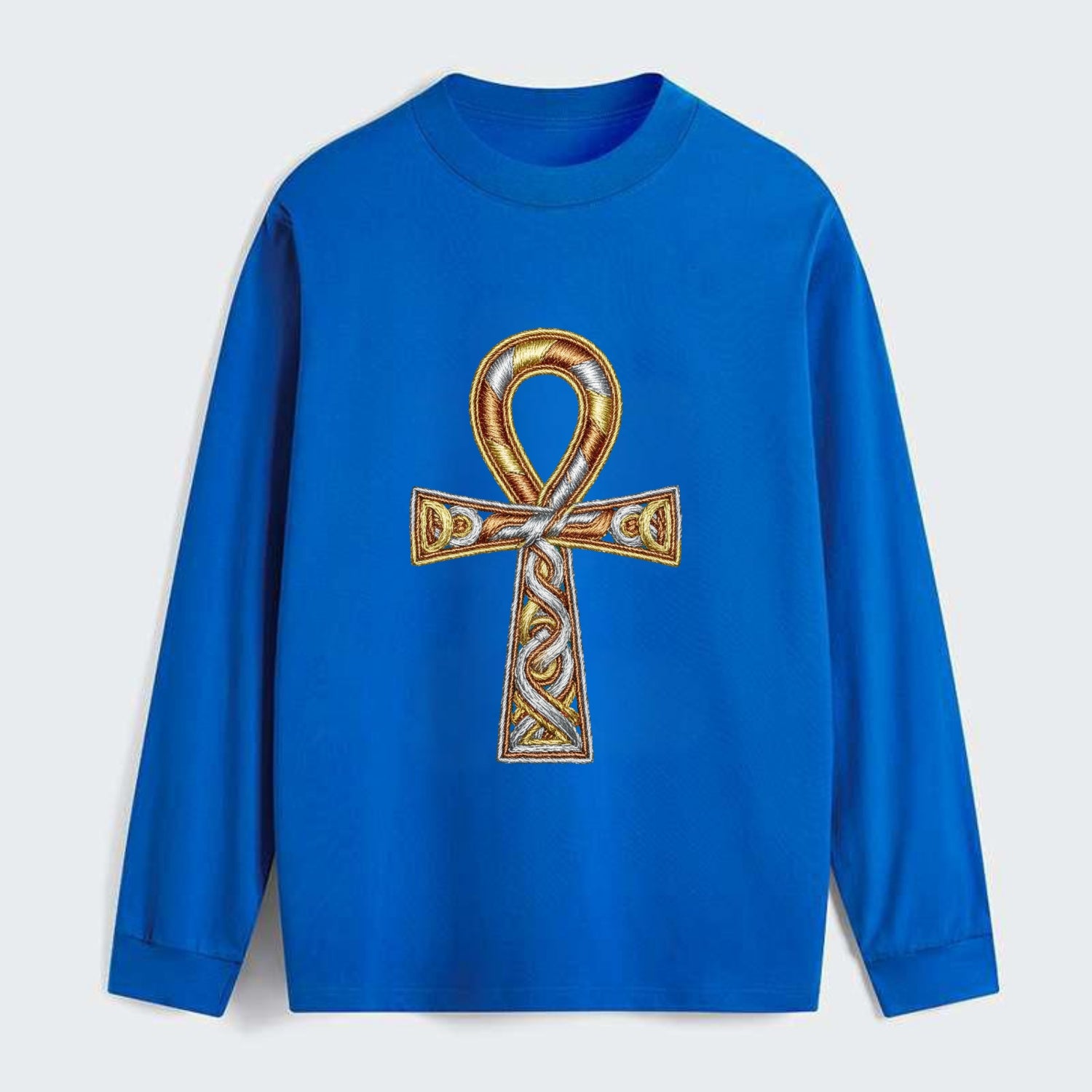 Ankh of Life - Classic Long Sleeve Shirt - Blue