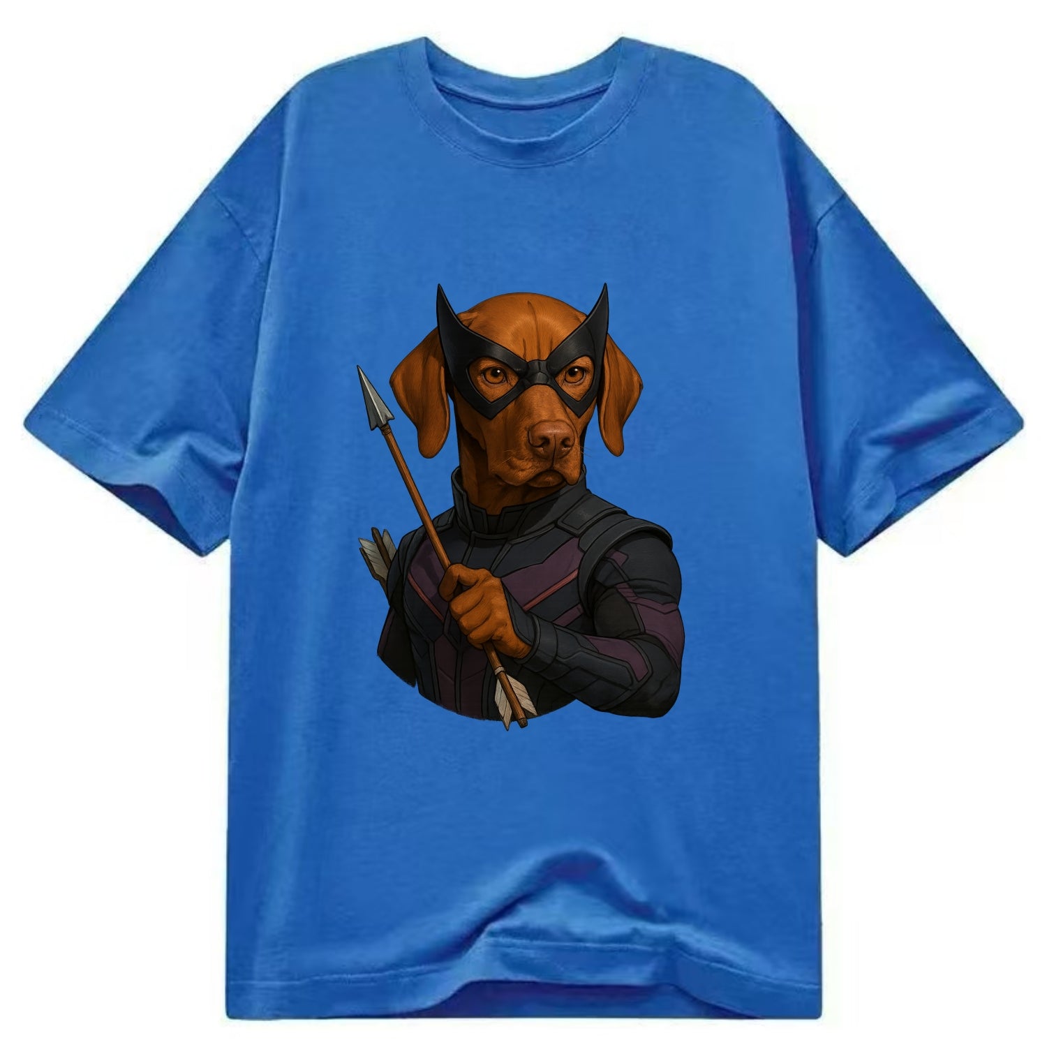 Vizsla Hawkeye  - Classic T-shirt - Blue