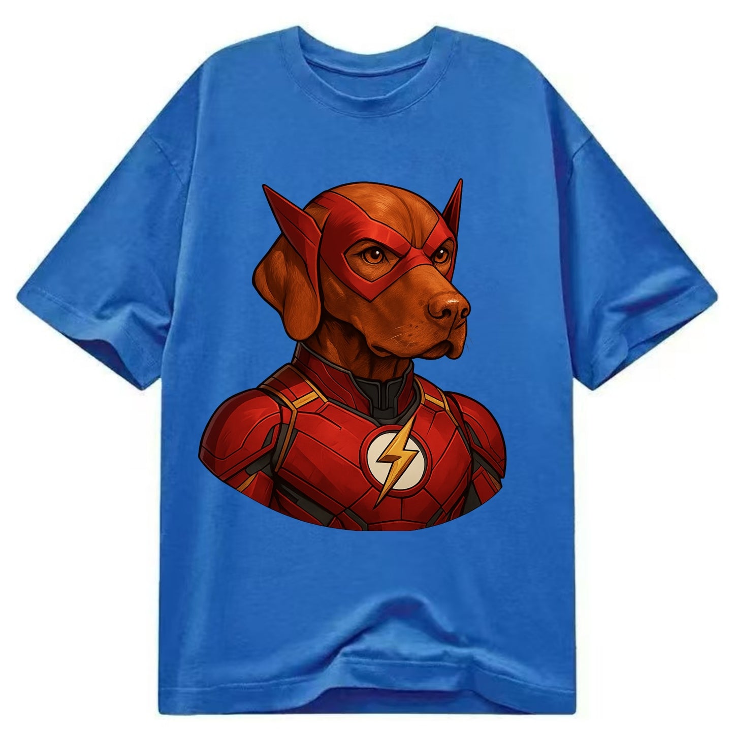 Vizsla Speed Hero  - Classic T-shirt - Blue