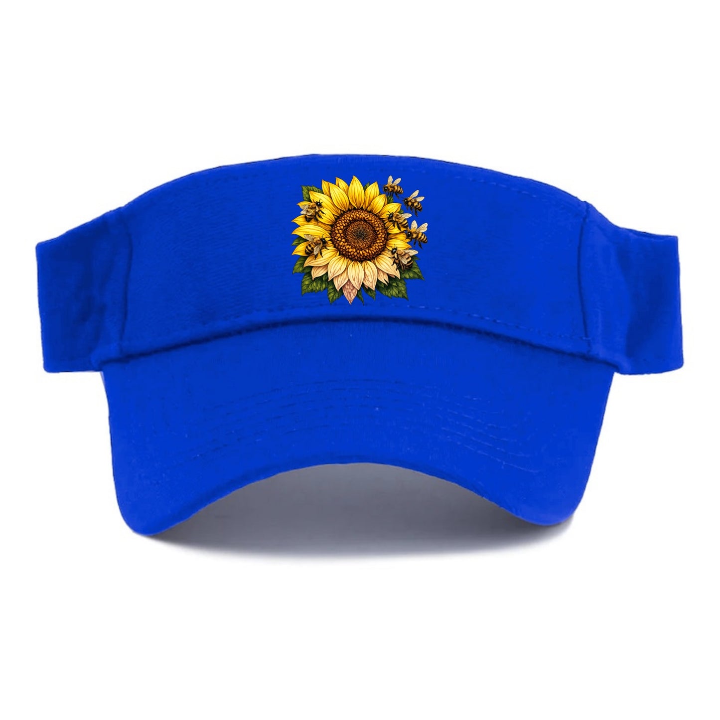 Vintage Sunflower - Visor - Blue