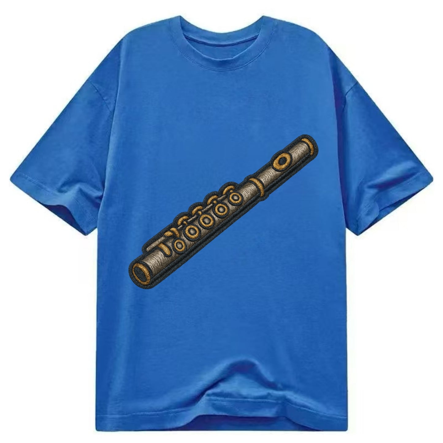 Flute  - Classic T-shirt - Blue