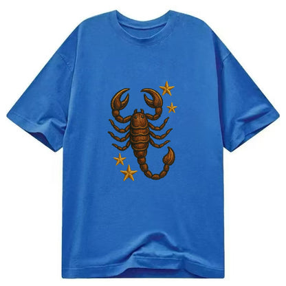 Scorpio Scorpion  - Classic T-shirt - Blue