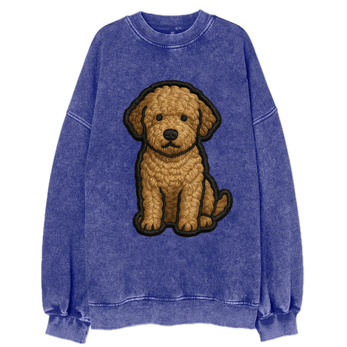 Lagotto Romagnolo - Modern truffle hunte - Vintage Sweatshirt
