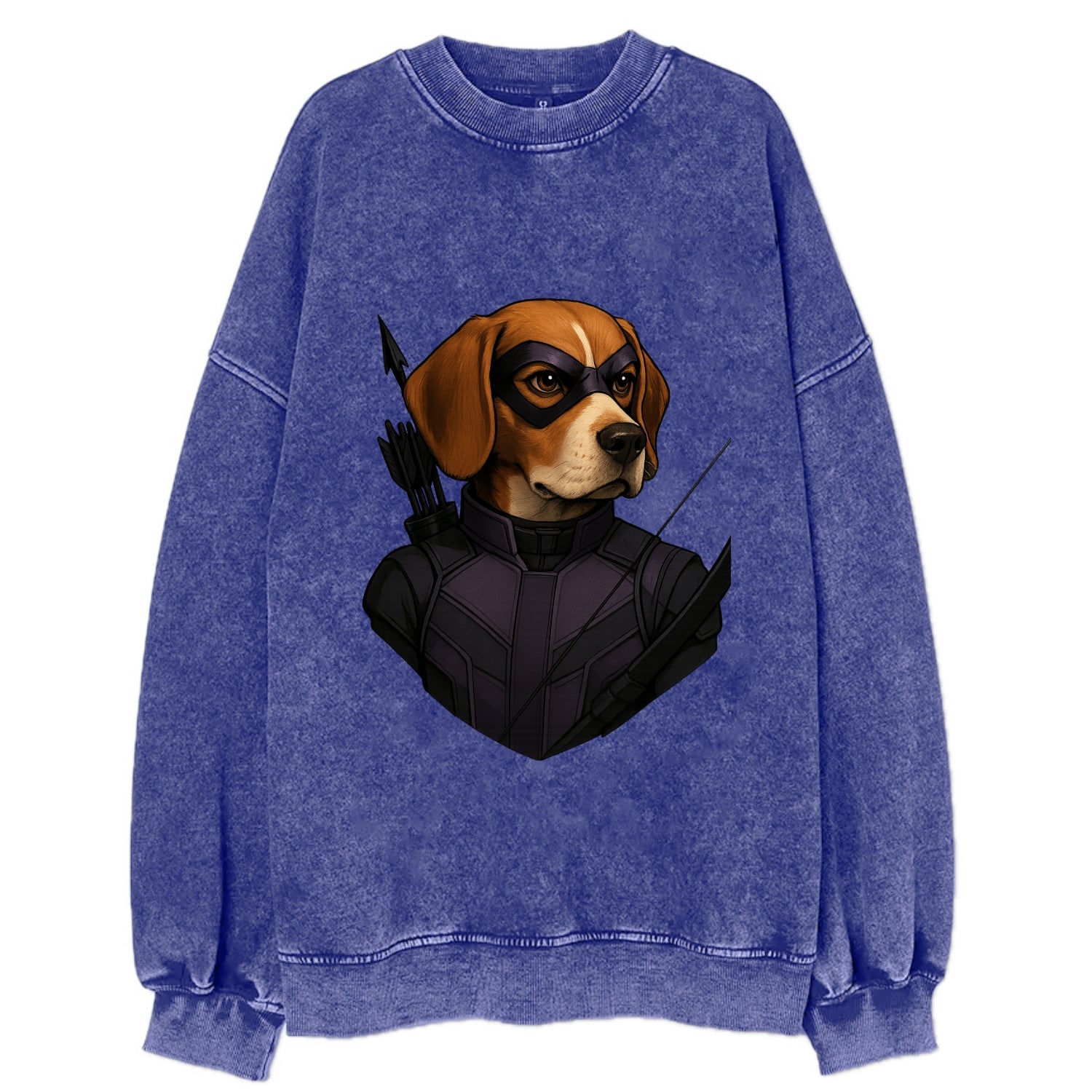 Beagle Hawkeye  - Vintage Sweatshirt - Blue