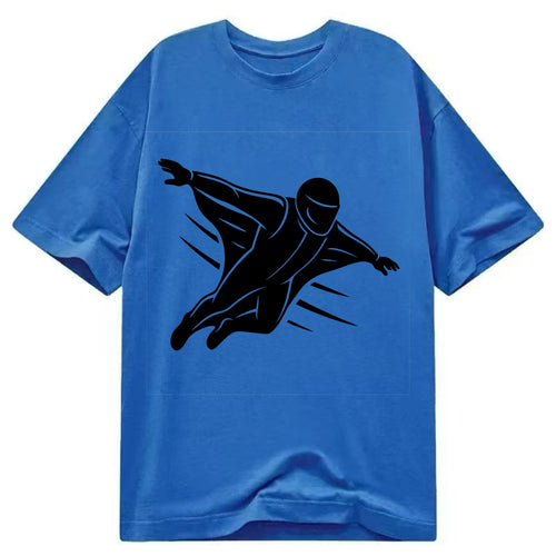 Wingsuit flyer gliding - Classic T-shirt