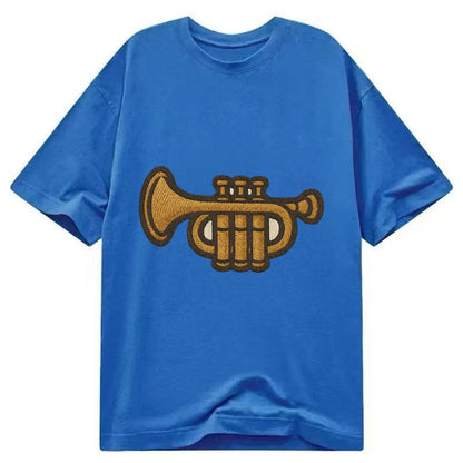 Trumpet  - Classic T-shirt - Blue