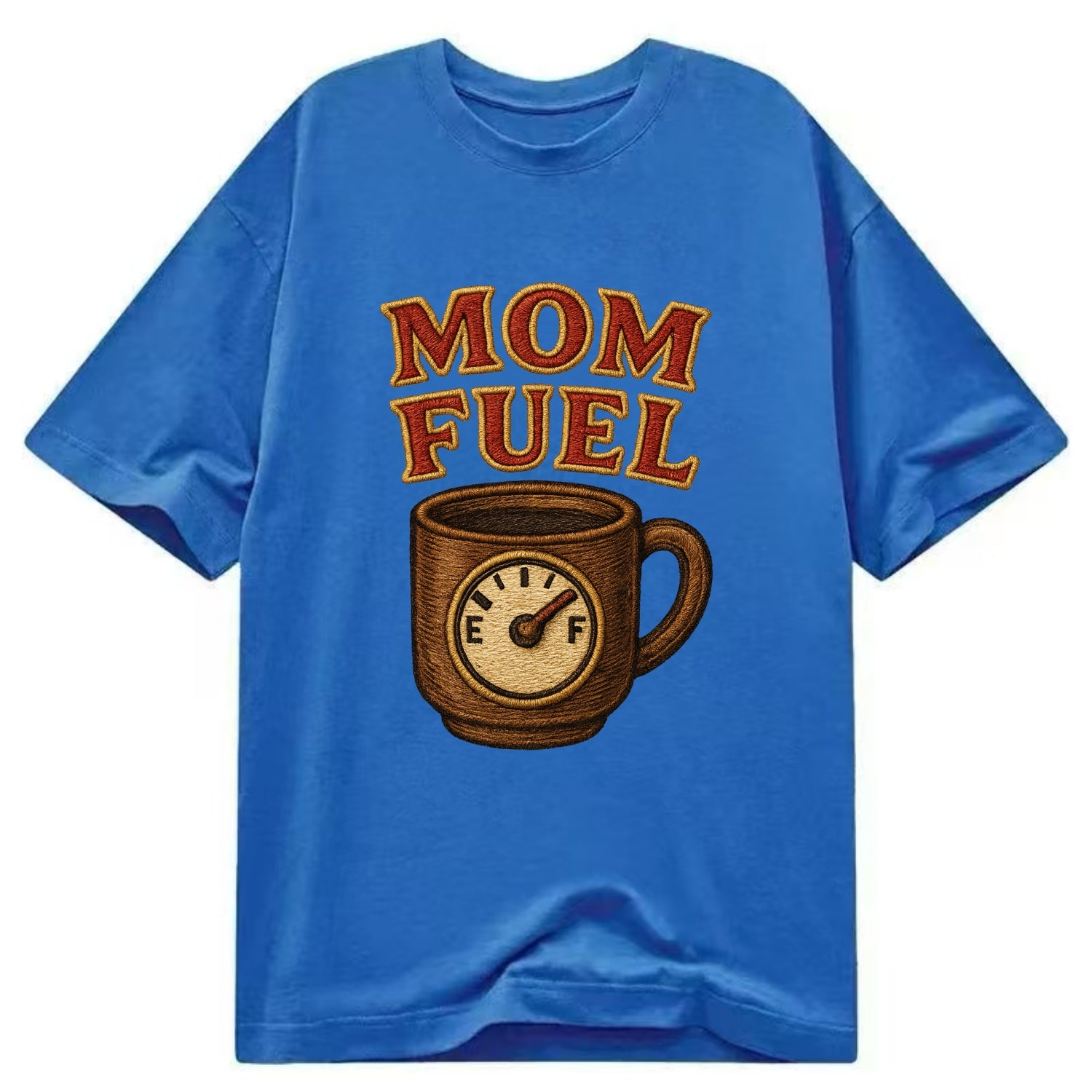 Mom Fuel  - Classic T-shirt - Blue