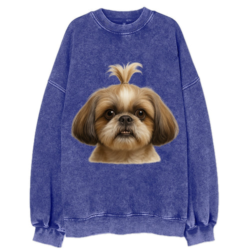 Shih Tzu  - Vintage Sweatshirt