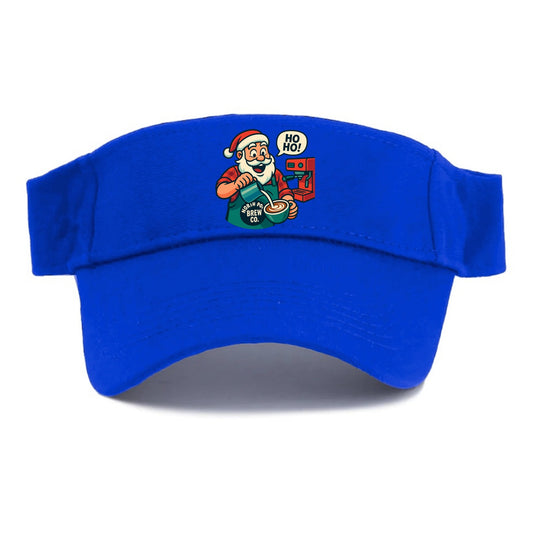 Santa Barista - Visor - Blue