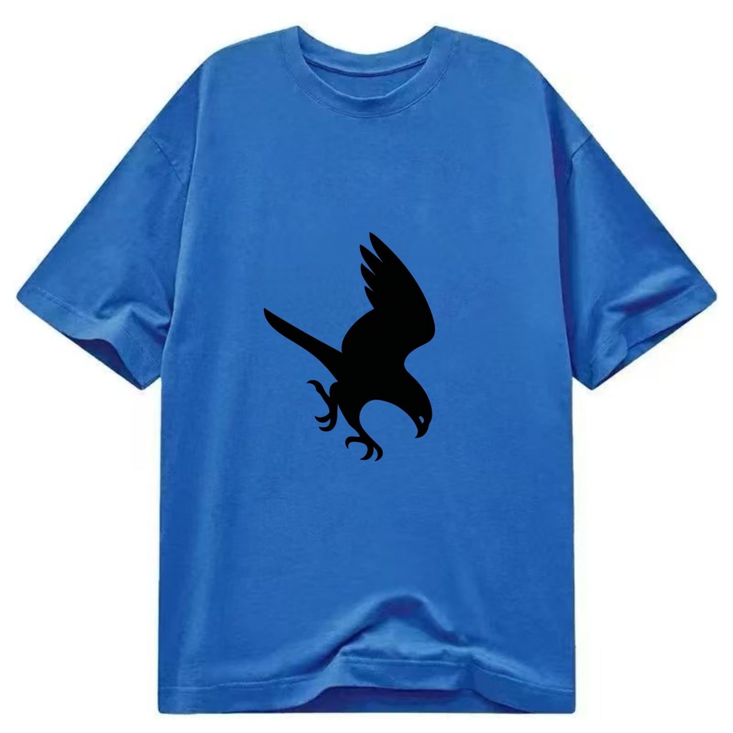 Hawk diving for prey - Classic T-shirt - Blue