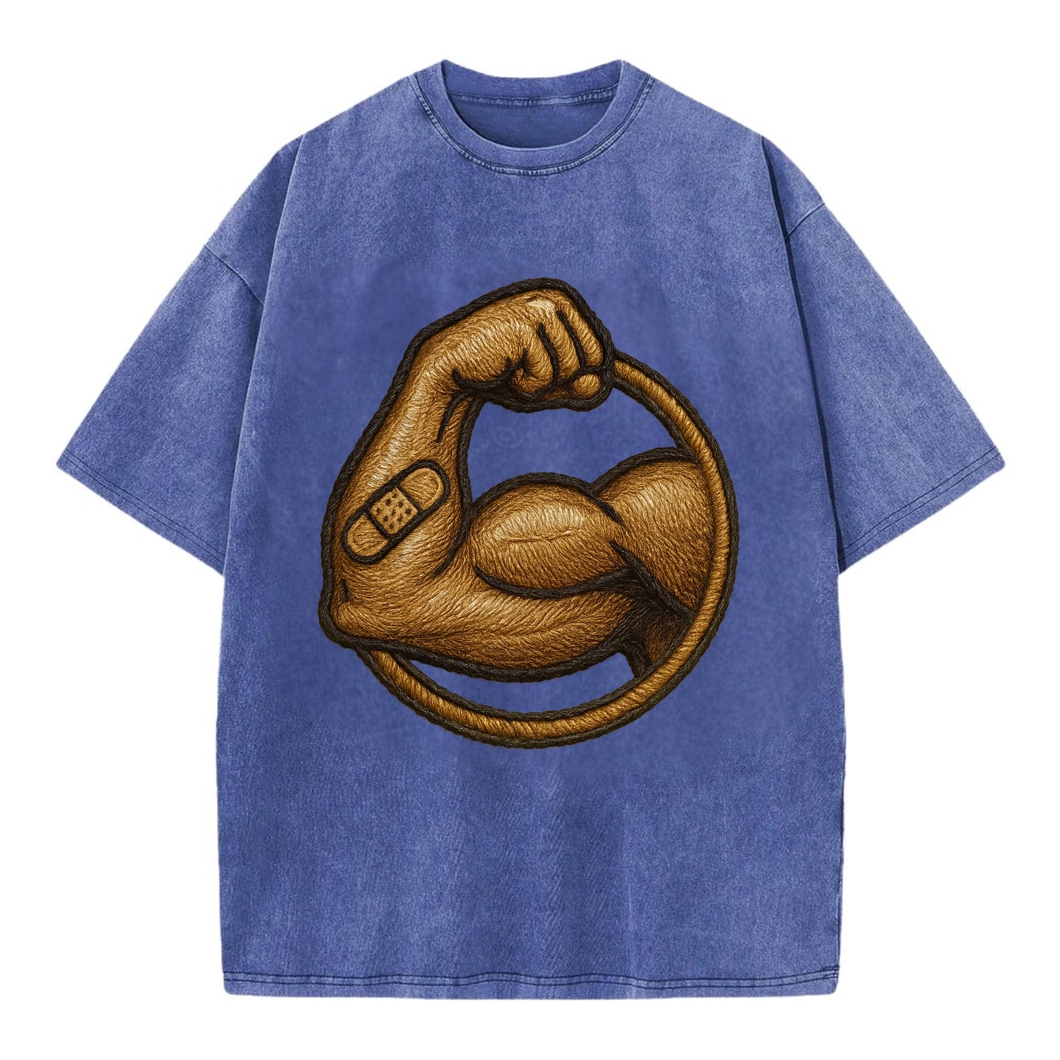 Sore Today Strong Tomorrow  - Vintage T-shirt - Blue