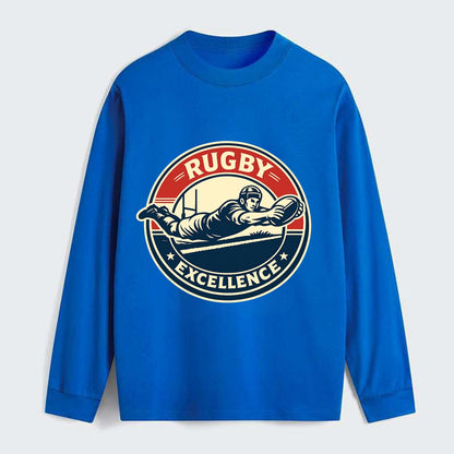 Epic Try Dive Emblem - Classic Long Sleeve Shirt - Blue